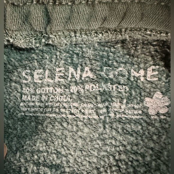 Selena Gomez official merch distressed drawstring sweat shorts - Picture 3 of 10